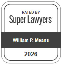 Super Lawyers 2026 - William P. Means